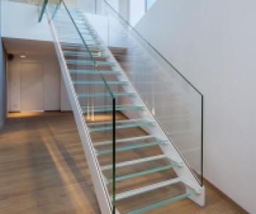 group ceyssens glass balustrade stairs panels glass banister